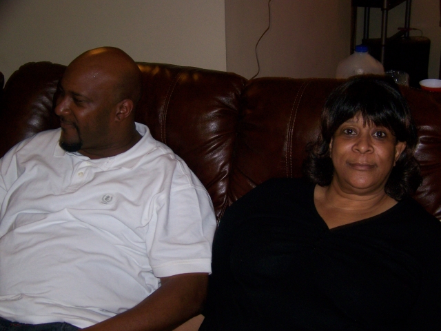 Patricia Clay Coleman and Patrick Clay (Pats Son) @ Christmas at Orisas House