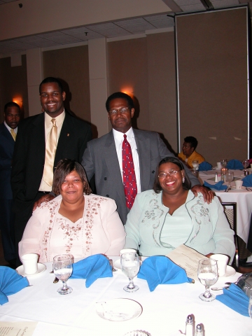 Anthony Jr., Anthony, Carissa & Carol Curtis