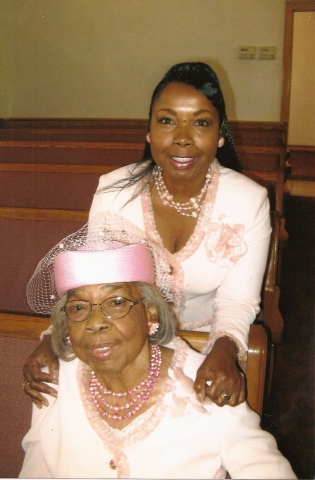 Mrs. Arthena Barefield and daughter Jennifer Barefield