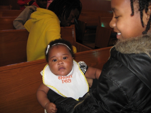 Jaynea White and Terra Burch, Vernas granddaughters