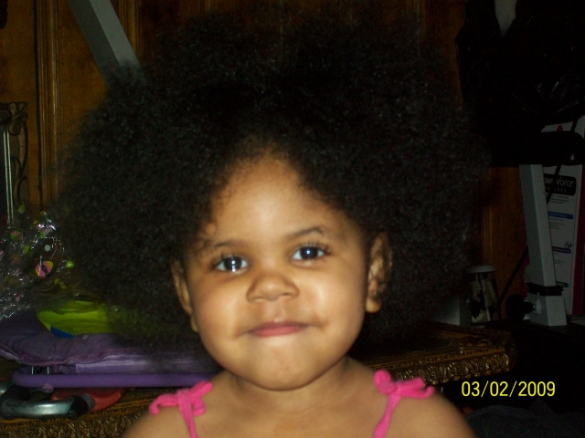 Dimesha Jones age 2 Great-granddaughter of coleman woolfolk Jr.