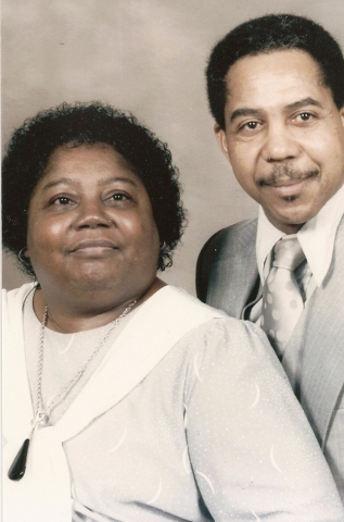 Annie Bell and George Hurt.  The late Annie Bell Hurt is the youngest daughter of Coleman Woolfolk, Sr.